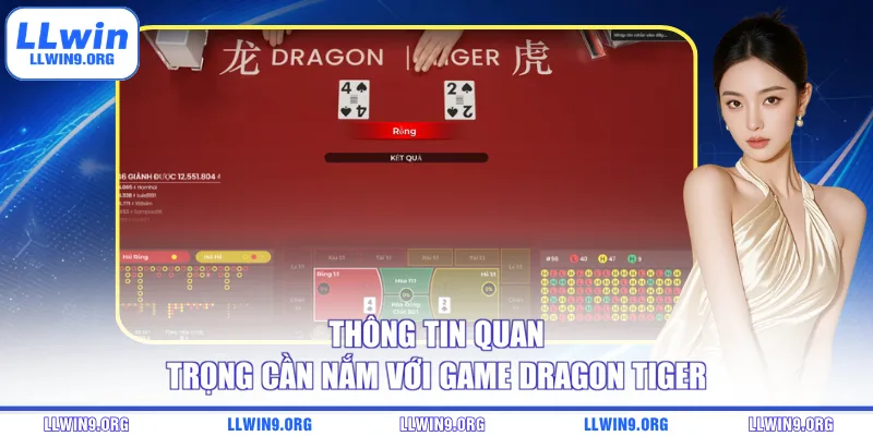 Thông tin quan trọng cần nắm với game Dragon Tiger